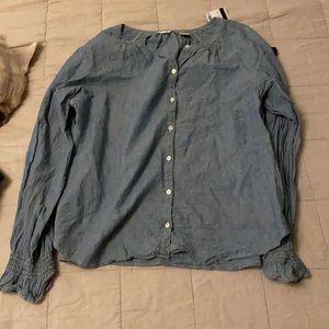 Levis linen and cotton “jean”shirt